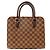 Borsa Triana in tela Damier Louis Vuitton Marrone