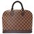 Borsa Louis Vuitton Damier Canvas Marrone