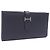 Hermès Hermes Bearn Soufflé Bi-fold Wallet Schwarz