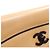 Borsa a tracolla con catena in pelle beige Chanel - vista 4