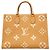 Borsa Tote Louis Vuitton Monogram Empreinte Bicolor OnTheGo MM Crudo - vista 10