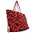 Neverfull Louis Vuitton Monogram Tuftage Tote Bag Schwarz Rot - Ansicht 2