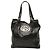 Gucci Black Calfskin Britt Tote Schwarz