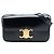 Céline Borsa a tracolla Celine Triomphe Claude in pelle di vitello lucida nera Nero