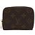 Monedero Zippy Monogram marrón Louis Vuitton Castaño