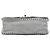 Chanel Gray Medium CC Quilted Suede Whipstitch Single Flap Marrone - vista 3