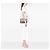 Chanel Gray Medium CC Quilted Suede Whipstitch Single Flap Marrone - vista 6