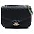 Chanel Black Paris Cuba Medium Quilted Caviar Thread Around Flap Nero
