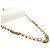 Chanel White Small Quilted Lambskin Chain Flap Bianco - vista 15