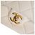 Chanel White Small Quilted Lambskin Chain Flap Bianco - vista 9