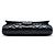 Clutch Chanel Black CC Trapuntata in Vernice con Catena Nero - vista 3