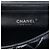 Clutch Chanel Black CC Trapuntata in Vernice con Catena Nero - vista 5