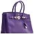 Hermès Purple Epsom Birkin Retourne 35 Porpora - vista 11