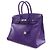 Hermès Purple Epsom Birkin Retourne 35 Porpora - vista 9