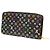 Louis Vuitton Black Monogram Multicolore Zippy Wallet - view 3