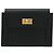 Cartera compacta Kelly Pocket en Epsom negro Hermès