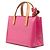 Fermaglio per capelli Louis Vuitton Rosa Monogram Vernis Reade PM - vista 2