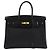 Hermès Black Fjord Birkin Retourne 35 Nero