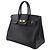 Hermès Black Fjord Birkin Retourne 35 Nero - vista 2