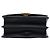 Chanel Black CC Matelassê Verniz Sanfona com Fecho Pushlock e Alça de Mão Preto - vista 3