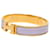 Hermès Purple Narrow Enamel Clic H Bracelet PM Lavender  - view 2