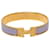Hermès Purple Narrow Enamel Clic H Bracelet PM Lavender  - view 4
