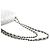 Chanel Silver Jumbo Classic Caviar Double Flap Argento - vista 13