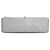 Chanel Silver Jumbo Classic Caviar Double Flap Argento - vista 3