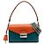 Borsa Prada Blue Bicolor Saffiano Lux Sound Lock
