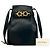 Salvatore Ferragamo Borsa a secchiello Gancini in pelle nera Ferragamo Nero - vista 10