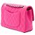 Chanel Rosa Medium Classic Caviar Double Flap - vista 2