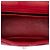 Chanel Red Mini Square Classic Lambskin Single Flap Rot - Ansicht 4