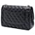 Chanel Black Jumbo Classic Lambskin Double Flap Nero - vista 2