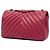 Chanel Pink Small Chevron Iridescent Caviar Statement Flap Rosa - vista 2