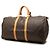 Louis Vuitton Marrone Monogram Keepall Bandouliere 55 - vista 2