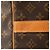 Louis Vuitton Marrone Monogram Keepall Bandouliere 55 - vista 5