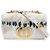 Dior White Small Tie Dye Denim Caro Crossbody Bianco Bianco sporco