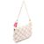 Louis Vuitton Mini Pochette Accessoires Giraffe en Damier Azur blanco - vista 2
