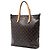 Louis Vuitton Cabas Jour Monogram V marrón Castaño - vista 2