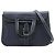Hermès Blue Clemence Halzan 31 Blau Marineblau