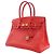 Hermès Red Epsom Birkin Retourne 30 Rosso - vista 3