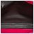 Carteira de corrente envelope monograma chevron em couro grain de poudre rosa Saint Laurent - vista 4