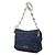 Borsa a tracolla Miu Miu Blue Matelasse Nappa Crystal Frame Flap Blu navy - vista 2