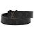 Louis Vuitton Gürtel Black Monogram Eclipse LV Initiales Reversibel Schwarz