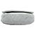 Chanel East Glint Flap in pelle di vitello iridescente grigia Marrone - vista 3