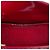 Lady Dior mini in vernice cannage rosso Bordò - vista 4
