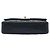 Chanel Black Medium Classic Lambskin Double Flap Nero - vista 3