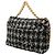 Chanel Black Large Tweed 19 Flap Nero - vista 2
