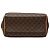 Céline Borsa Boston Celine Mini Macadam in tela rivestita marrone - vista 3