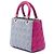 Dior Gray Medium Bicolor Lambskin Cannage Lady Dior - view 2